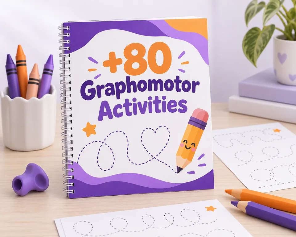 Library of +80 Graphomotor Activities