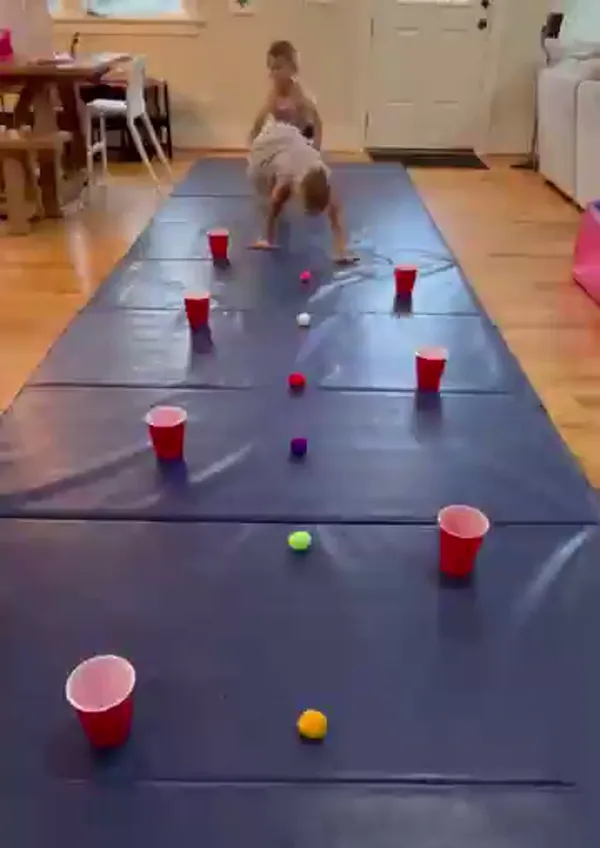 Support video: Bear-Crawl Cup Course